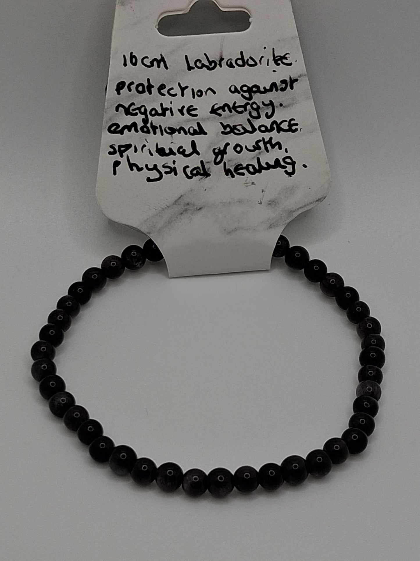 16cm Labradorite crystal bracelet
