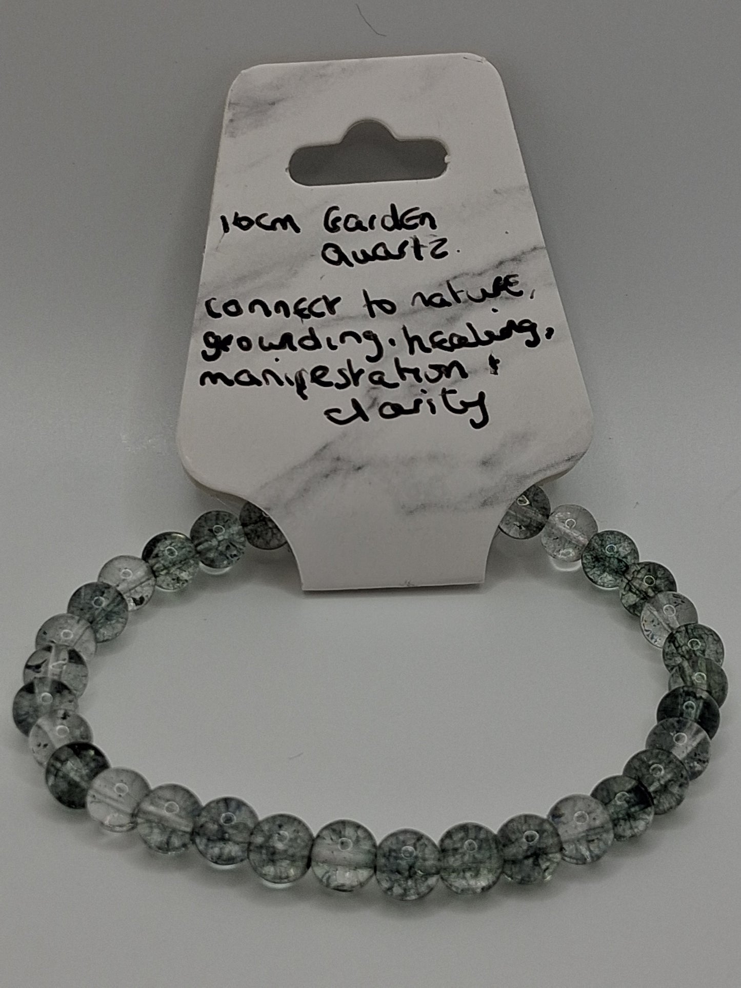 16cm Garden Quartz crystal bracelet
