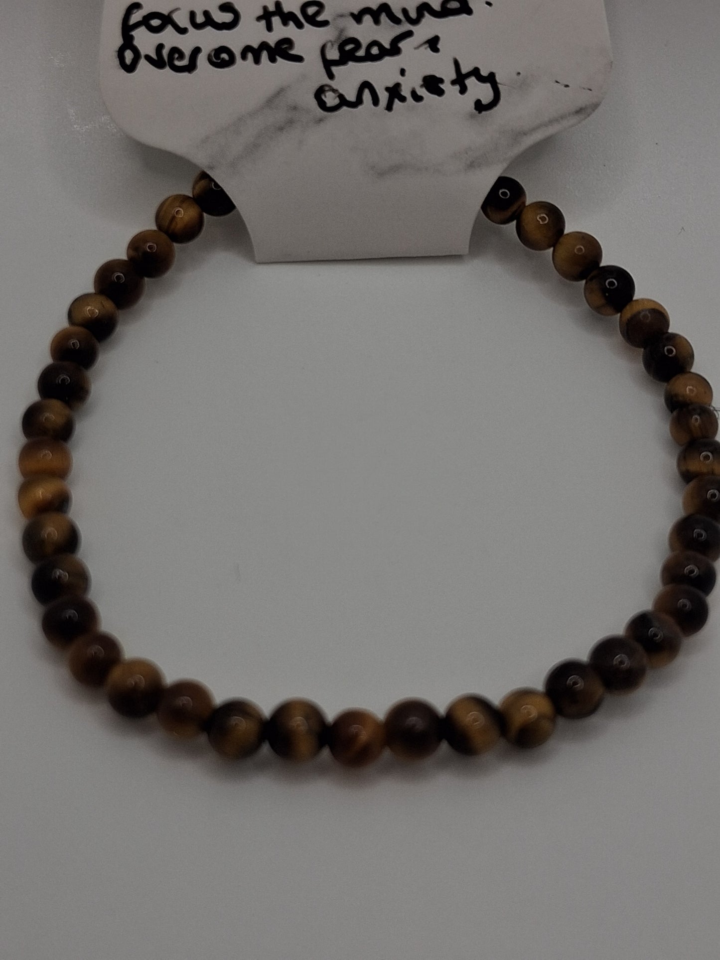 16cm Yellow Tigers Eye crystal bracelet