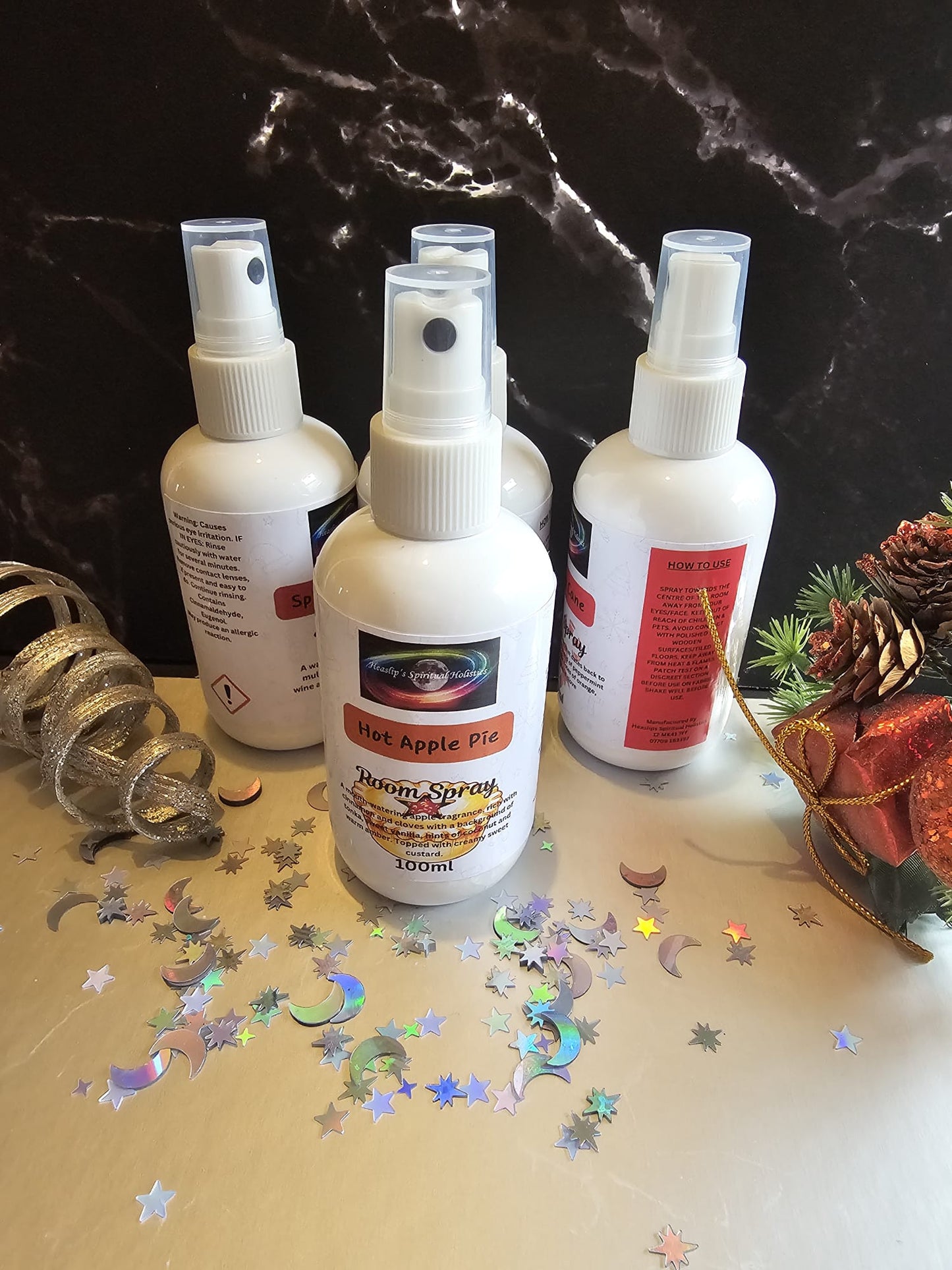 Hot Apple Pie fragranced Christmas inspired Room Spray