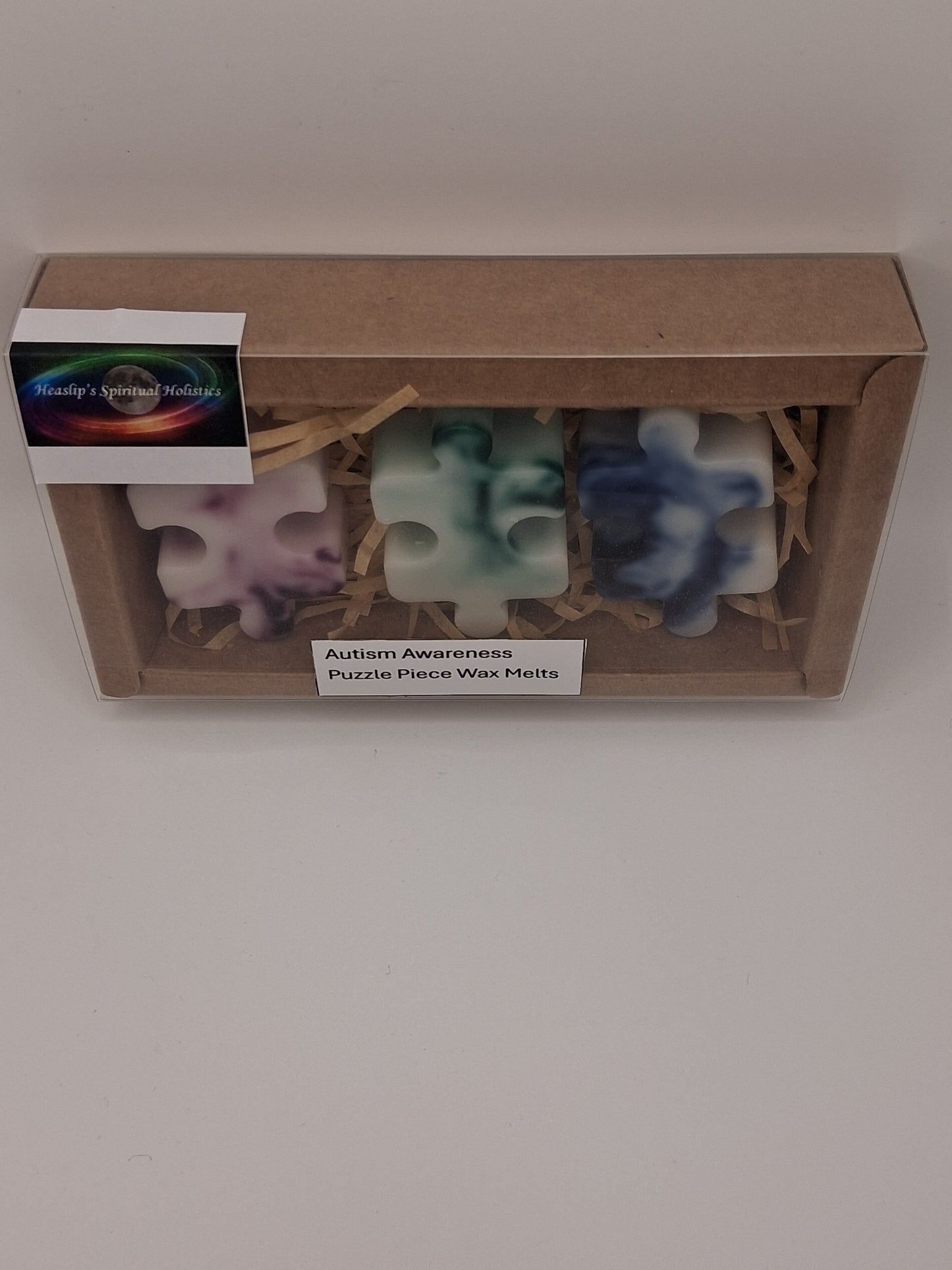 Autism awareness 3 x Puzzle pieces fragranced in Summer Breeze