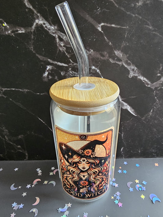 Witchy Tumbler Glass