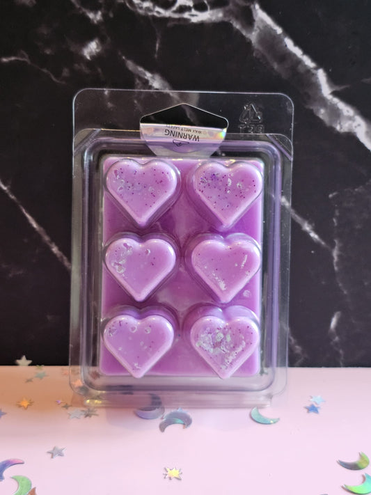 Lavender fragranced wax melt.