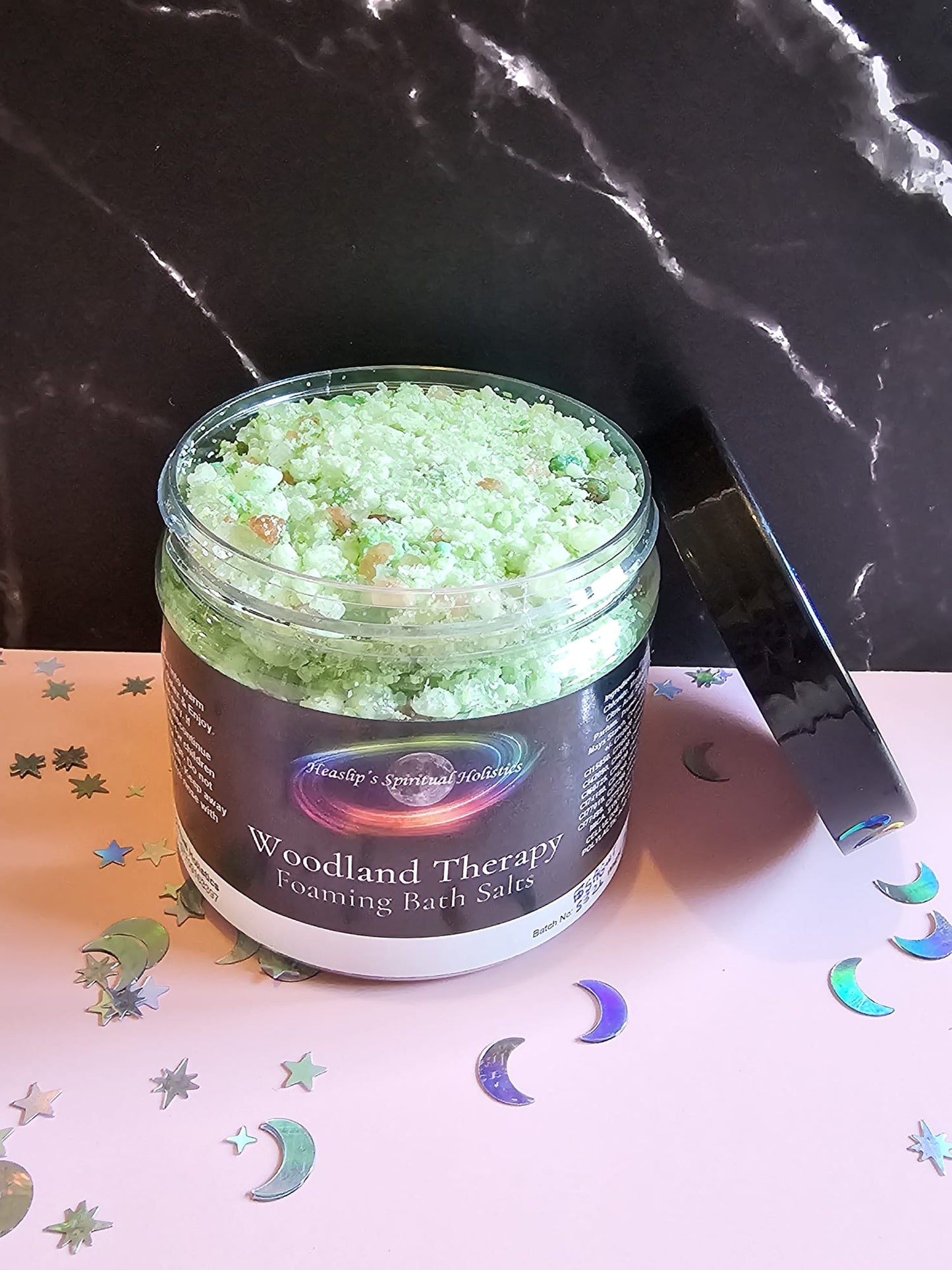 Woodland therapy fragranced foaming bath salts