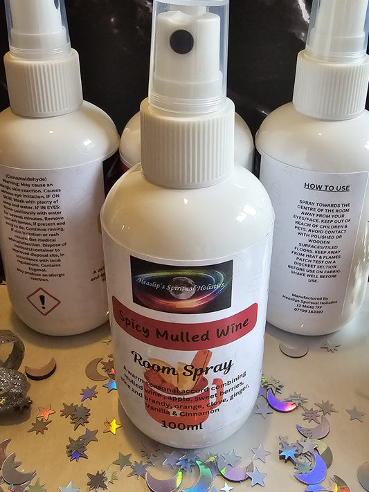 Spicy Mulled Wine fragranced Room spray