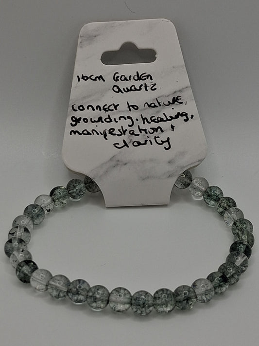 16cm Garden Quartz crystal bracelet