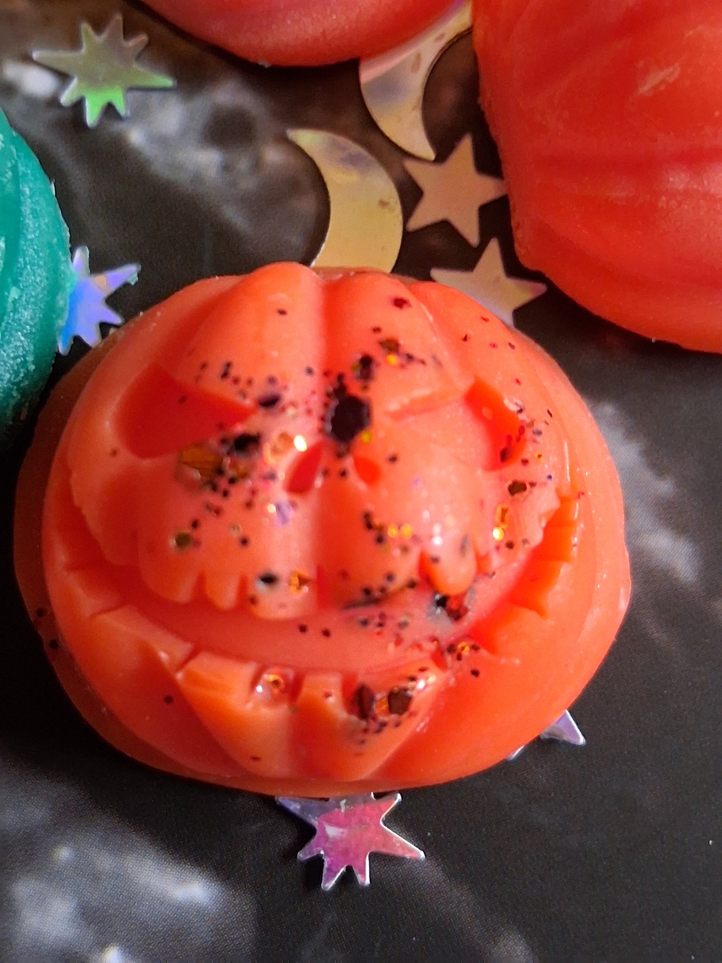 Mini pumpkin wax melts in fragrance The Headless Horseman