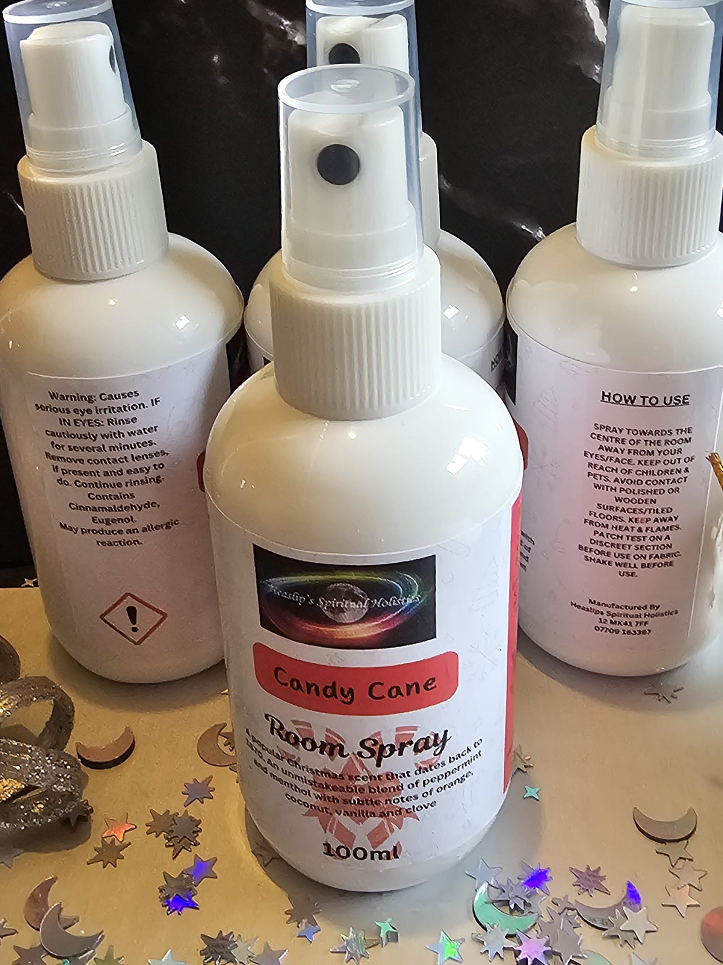 Candy Cane fragranced christmas room spray