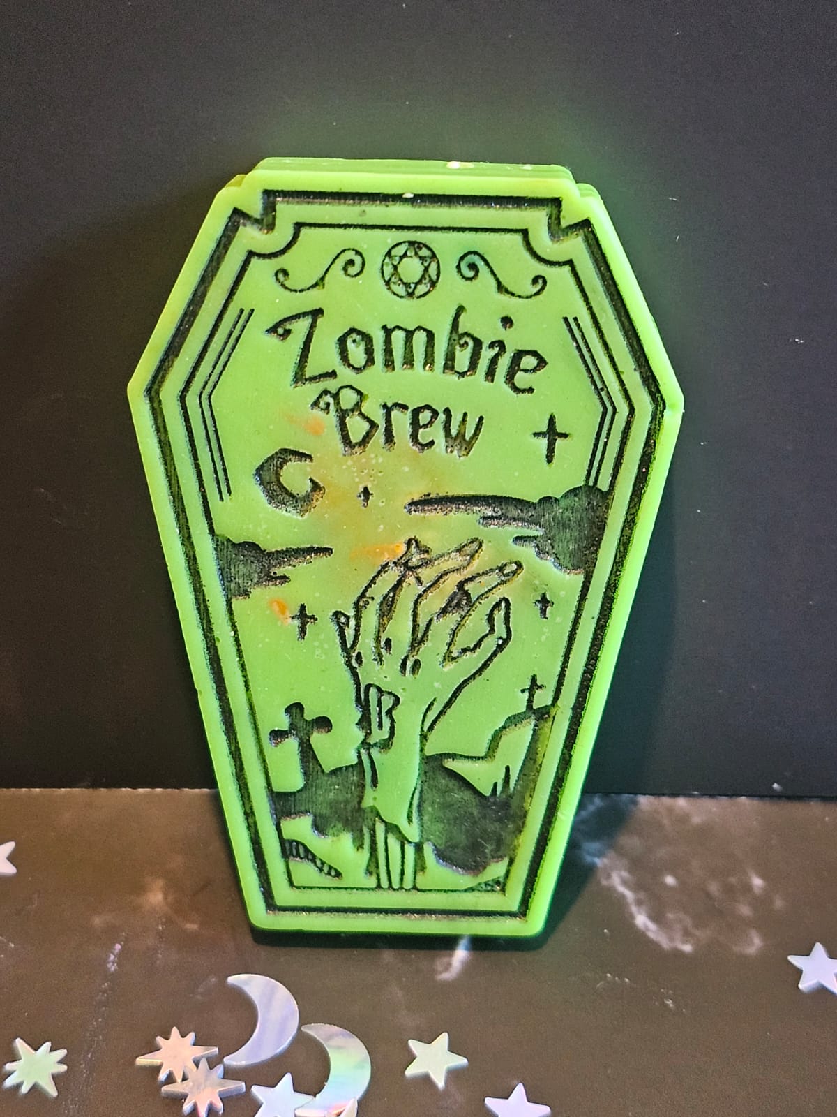 Spooky wax melts fragranced in Trick or Treat