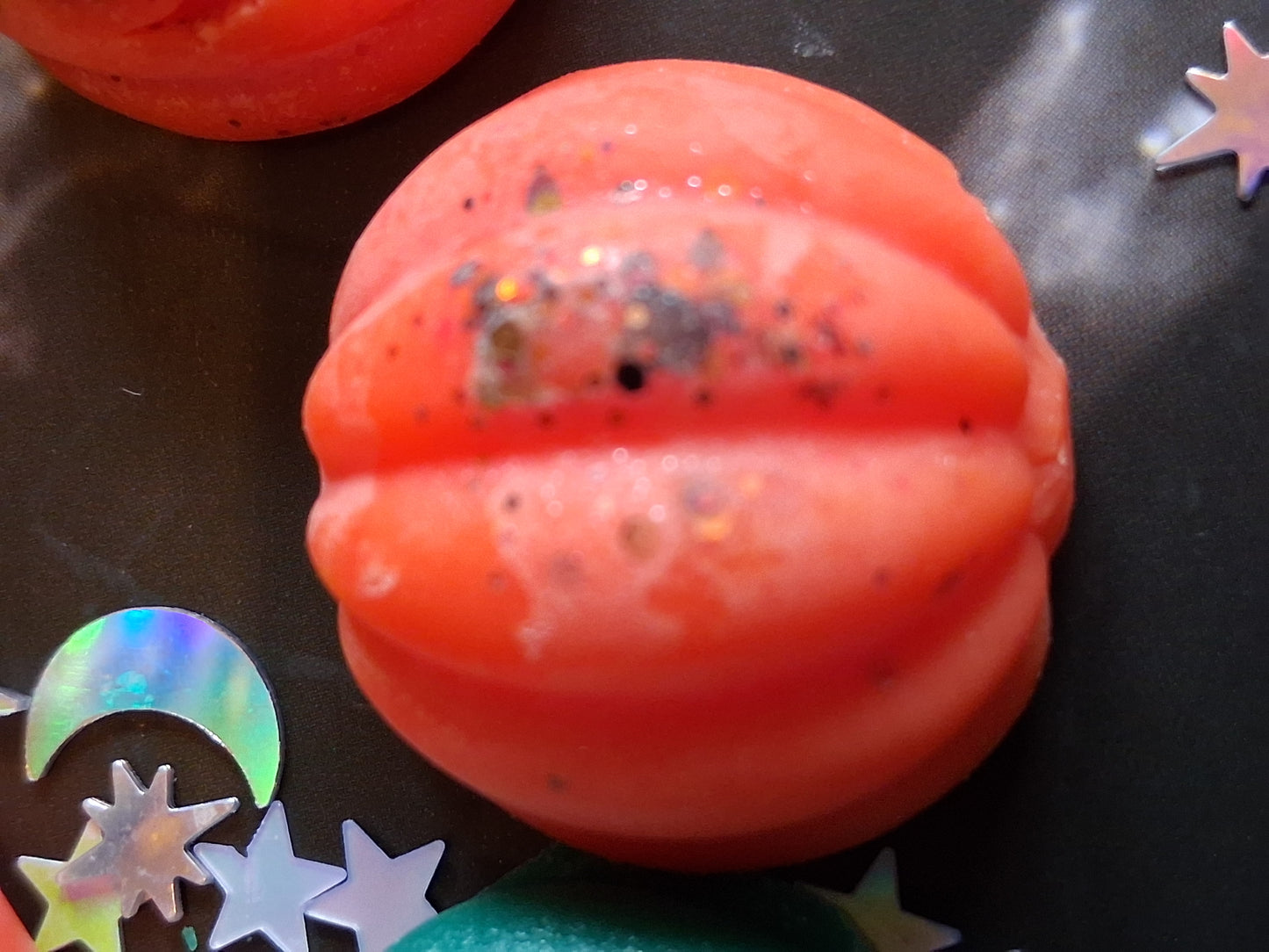 Mini pumpkin wax melts in fragrance The Headless Horseman