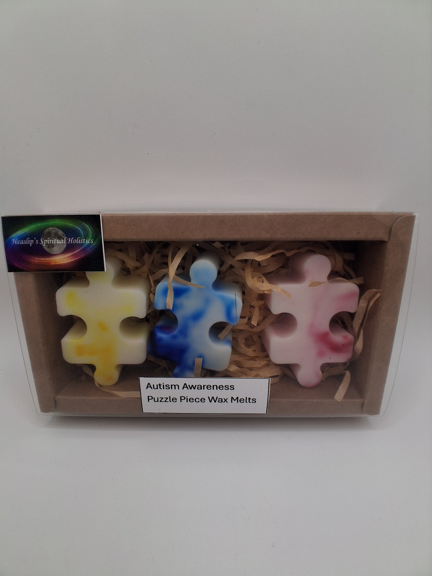 Autism awareness 3 x Puzzle Piece wax melts in fragrance Summer Breeze