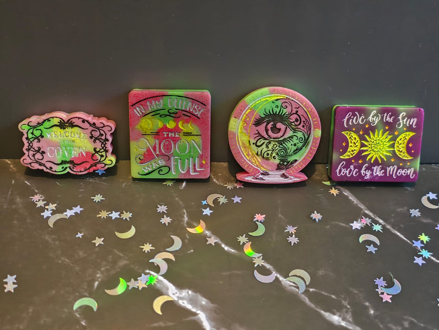 Witchy wax melts in fragrance Toasted Marshmallow