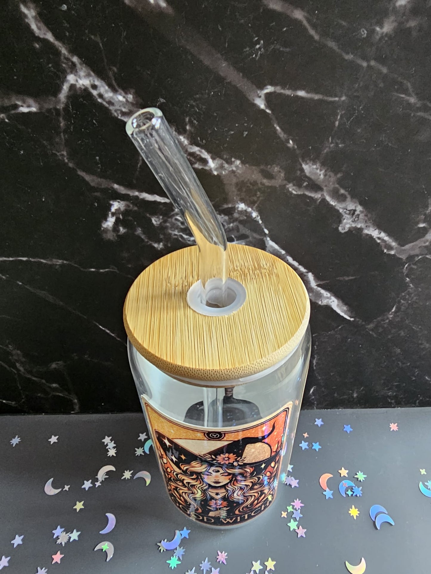 Witchy Tumbler Glass