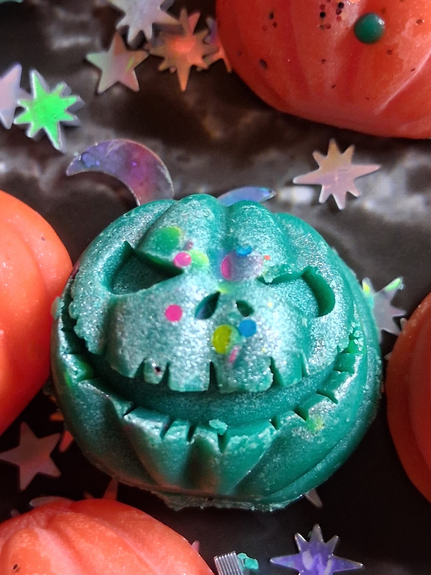 Mini pumpkin wax melts in fragrance The Headless Horseman